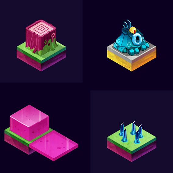 game art acorn tilewalker sprite assets isometric - christian effenberger