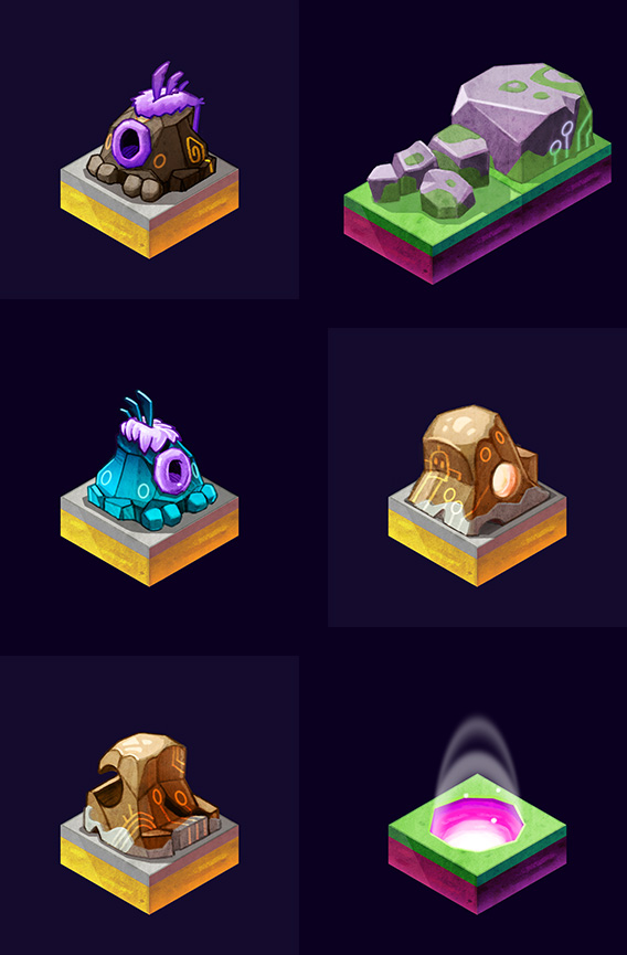 game art acorn tilewalker sprite assets isometric - christian effenberger